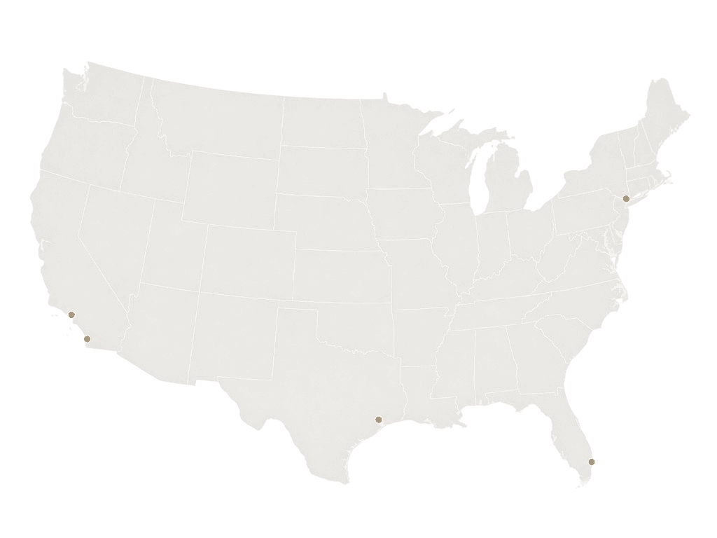 Map of U.S. service areas covered by Samsung Appliance Repair