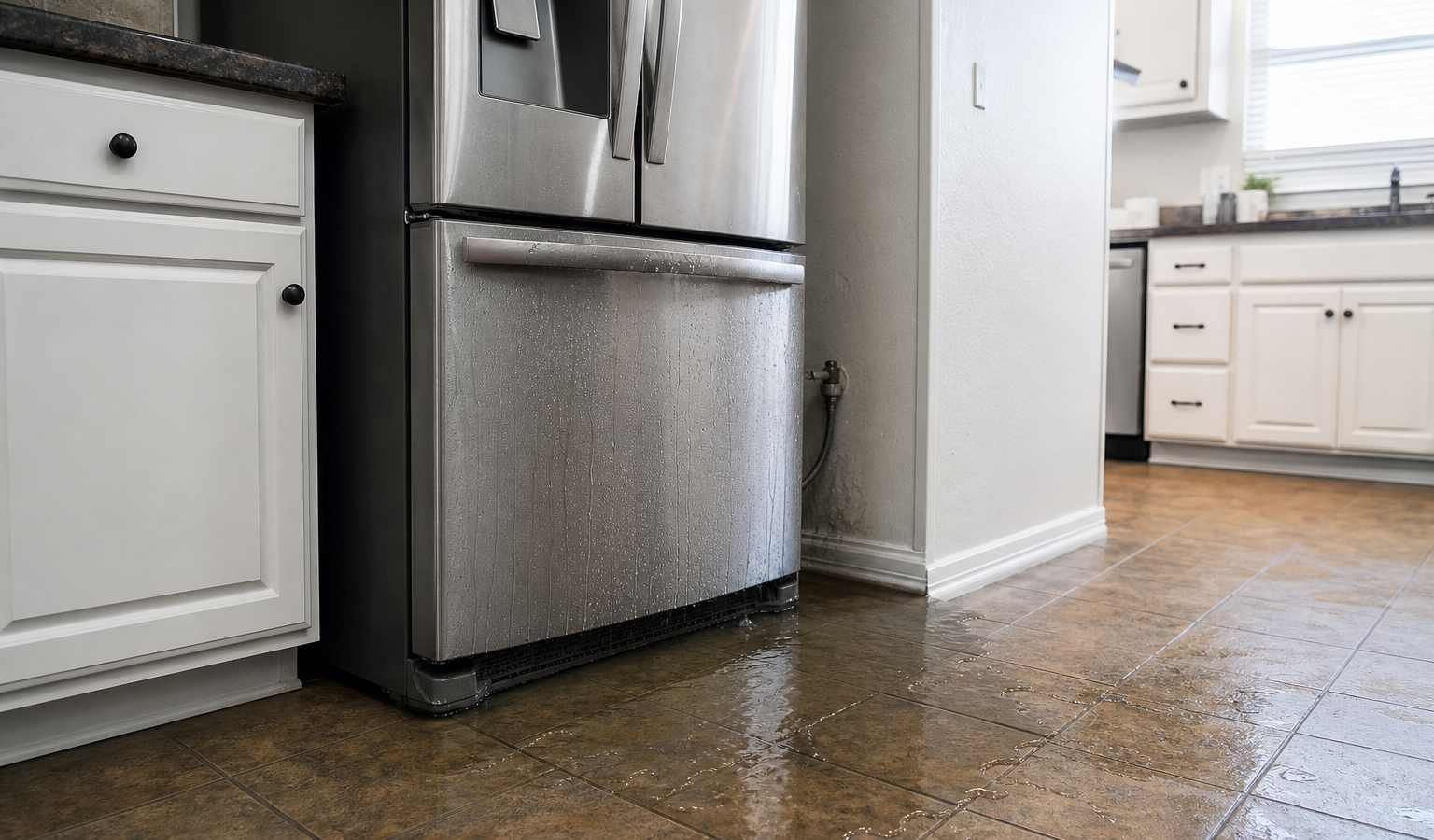 Samsung refrigerator leaking water