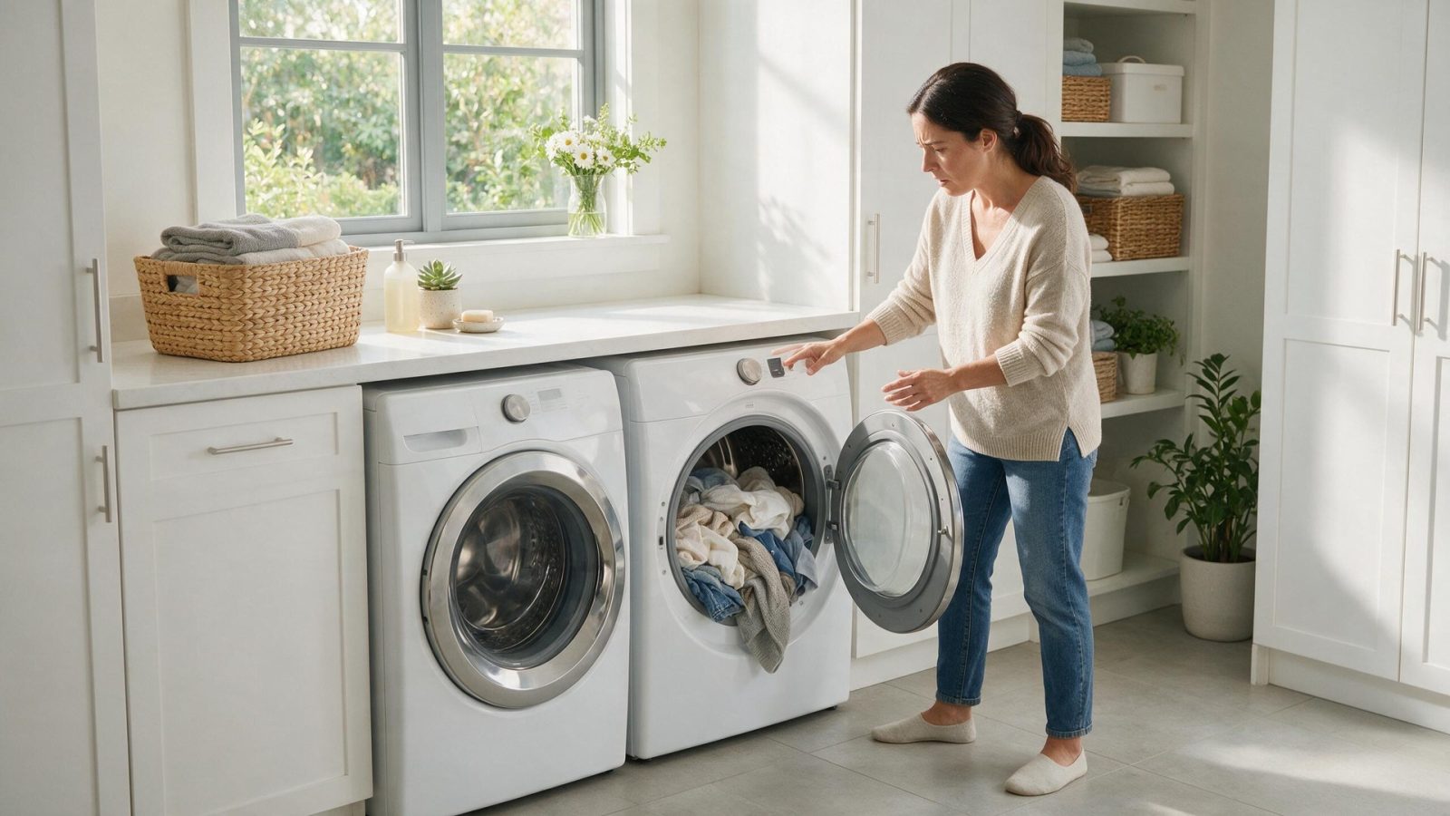 Samsung dryer stops early