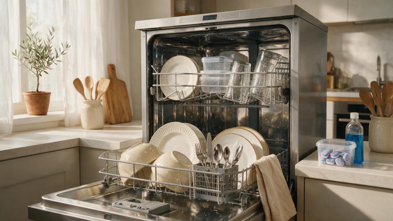 Samsung dishwasher not drying dishes
