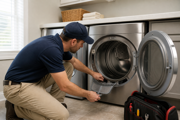 Dryer repair service